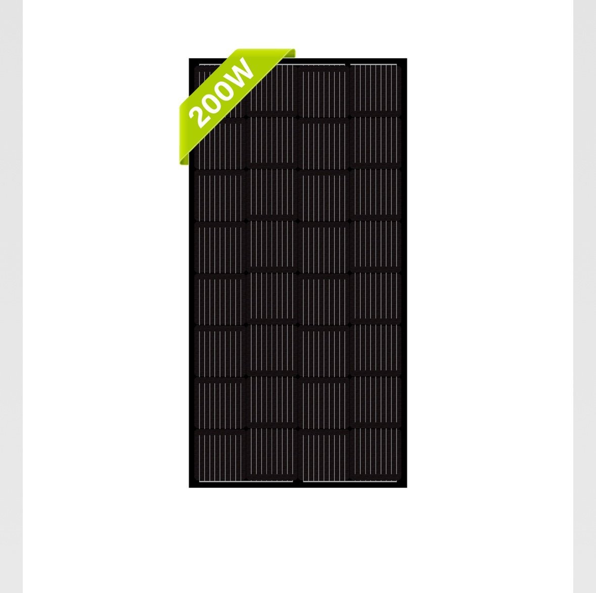KOSTA 200W MONOCRYSTALLINE 12V SOLAR PANEL K200-12X