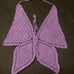 Crochet butterfly top