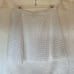 THEORY 295 Mini Skirt Open Stitch Knit Crochet Sz Med Lined Flirty Wht Coquette