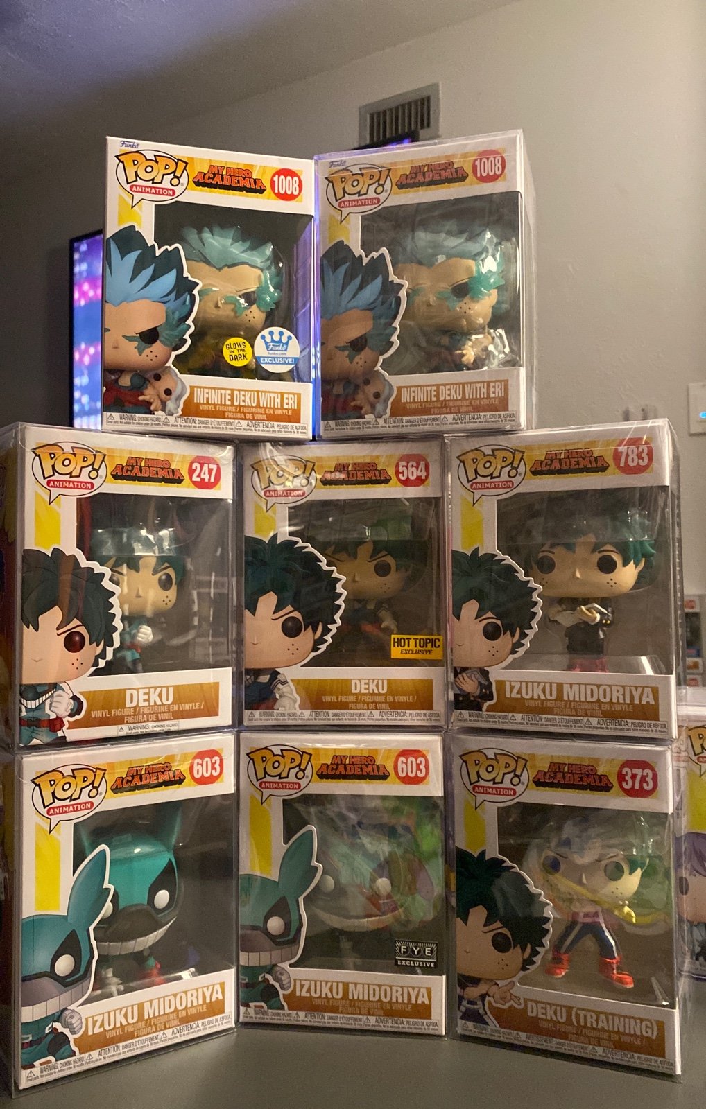 Deku Funko pop lot
