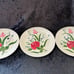 Vintage Blue Ridge Southern Pottery Bluebell Bouquet Dinner Plates 3