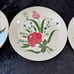 Vintage Blue Ridge Southern Pottery Bluebell Bouquet Dinner Plates 3
