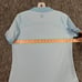 FootJoy Shirt Womens Medium Blue End on End Tour Performance Tech Golf Polo NBC