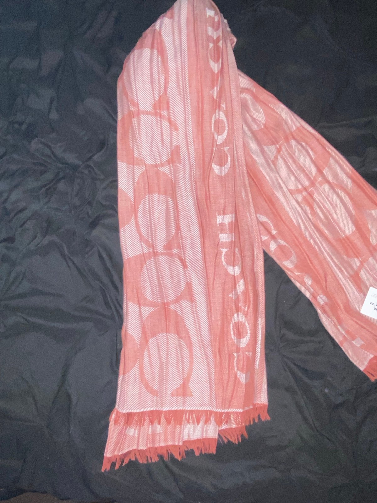 Signature Coach Border Shawl