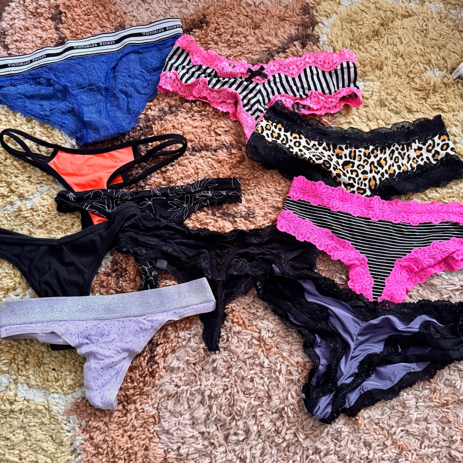 vs pink + more panty / thong bundle lot