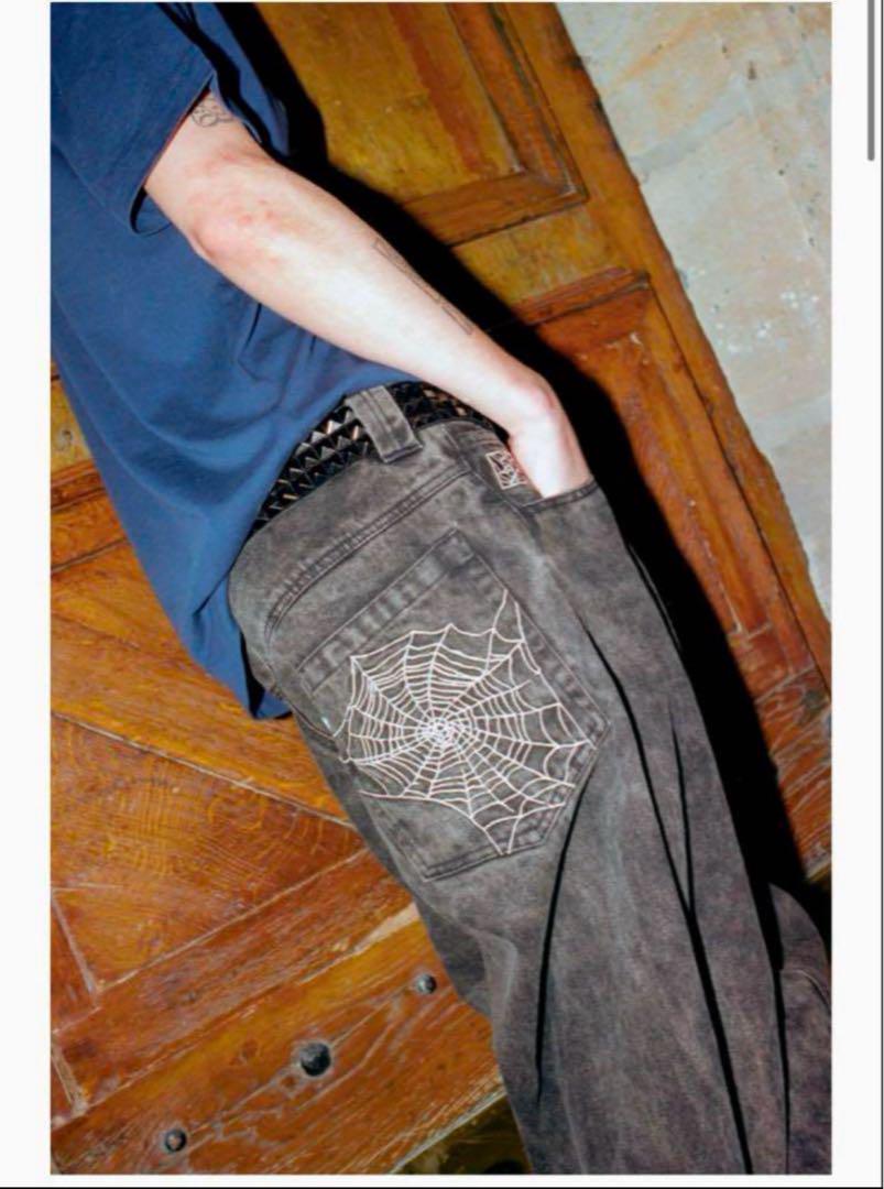 パンツ WebJeans Washed black earlskateboards L WebJeans Washed black earlskateboards L