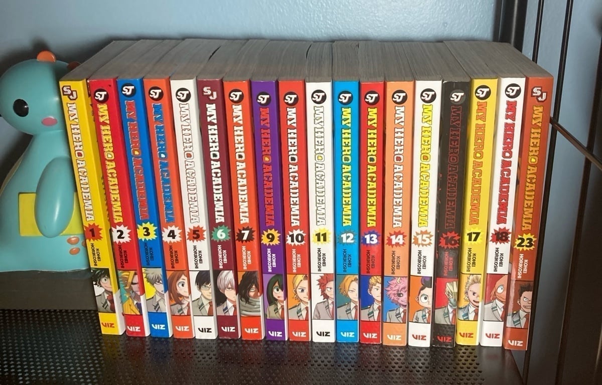 BNHA/MHA Manga (1-7, 9-18, 23)