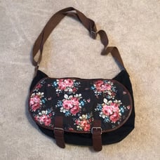 Messenger Bag Oversized Floral