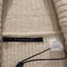NEW SOFT Tahari Black Cream Turtleneck Chevron Sweater Sz Small Comfy Cozy
