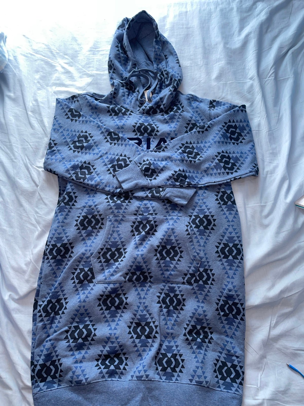 ARIAT HOOD LONG SWEAT SHIRT / SWEAT DRESS NEW