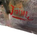 Vintage Expressionist Figural Abstract Oil Painting MCM Mother Child Modern