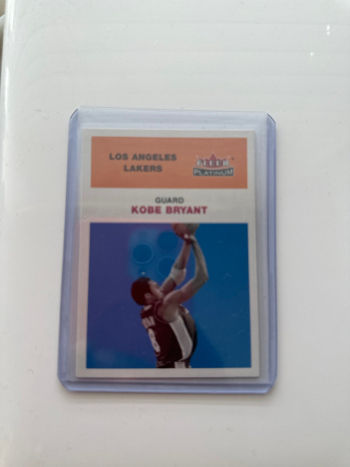 Fleer Platinum Kobe Bryant Rookie Card very Rare
