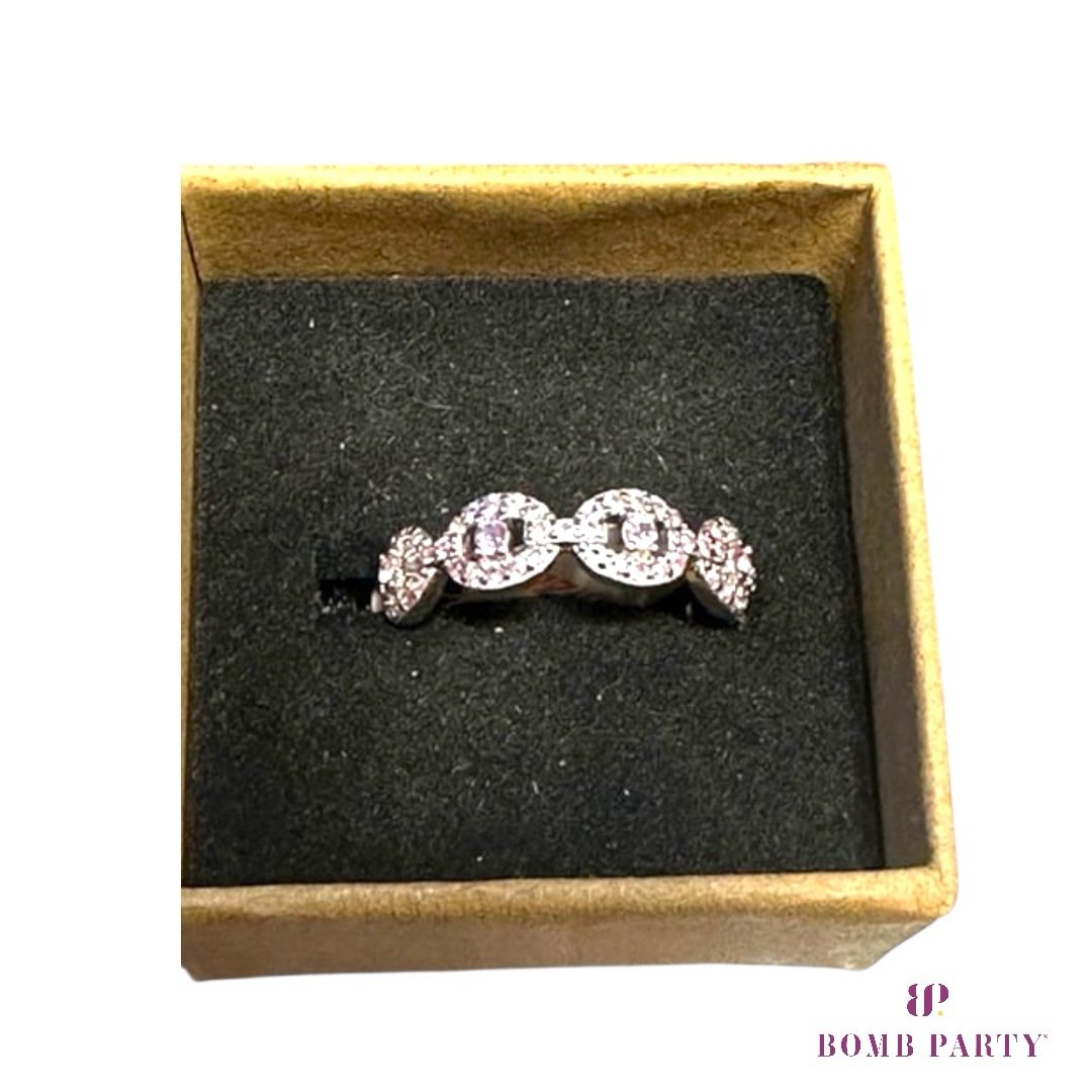 Bomb Party The Sterling Club Ring Size 6