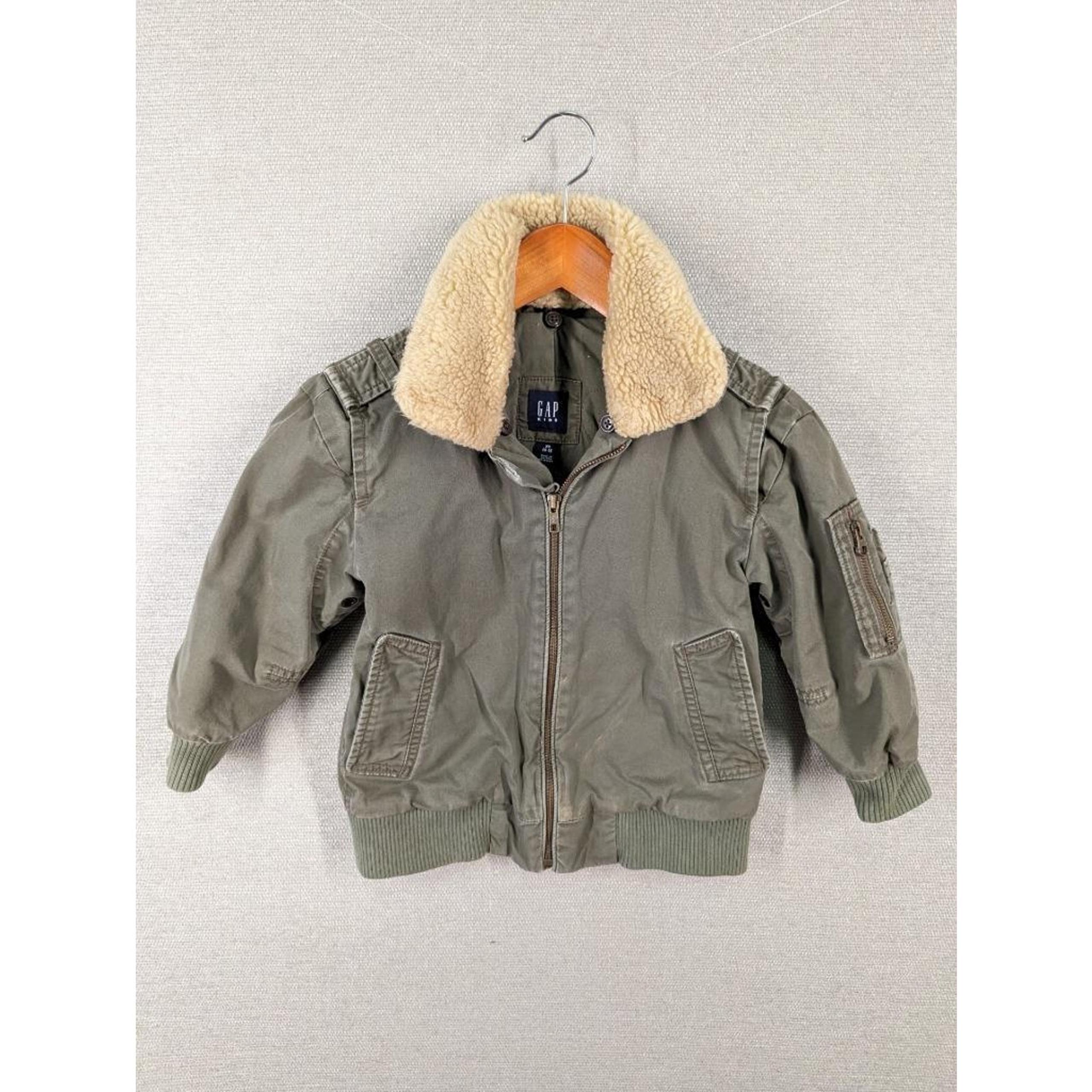 Gap Kids Bomber Coat Jacket Size 4/5 XSmall -T0124