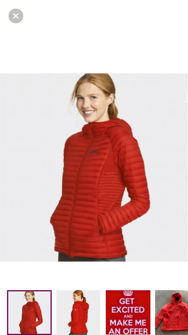 Eddie Bauer First Ascent Goose Down Puffer Jacket 2XL