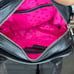 Vintage Juicy Couture Black Leather Mini Bag