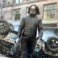 Sebastian Stan Signed Autograph 11x14 Photo JSA COA Auto Winter Soldier Marvel