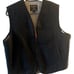 Vintage Woolrich Wool Gray Utility Vest | Flannel Lined Corduroy Collar B82