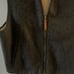 Vintage Woolrich Wool Gray Utility Vest | Flannel Lined Corduroy Collar B82