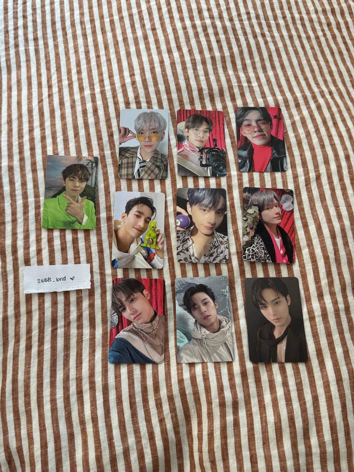 Seventeen Photocards