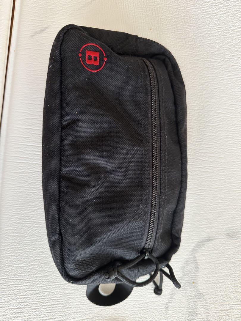 BRIEFING TURF DOUBLE ZIP POUCH TL