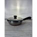 Vintage Revere Ware 1801 Fry Pan 8 in Skillet w Lid Copper Bottom Patent Process
