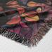 Raven Woven Blanket Throw Tapestry Goth Witchy Decor bird art 37x53