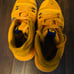 Nike yellow and blue kyrie