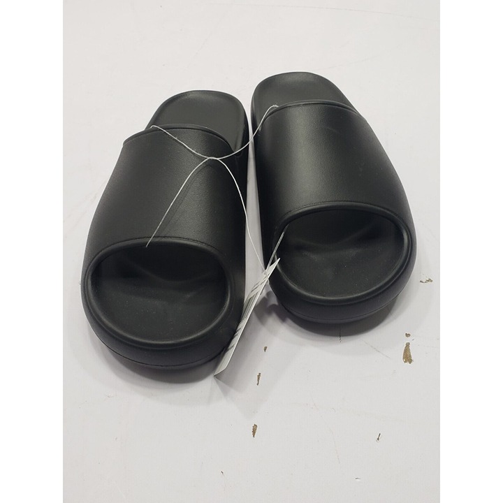 32 Degrees Cool Cushion Slide Sandals Unisex Black #1839592 Size M 4-5 F 6-7