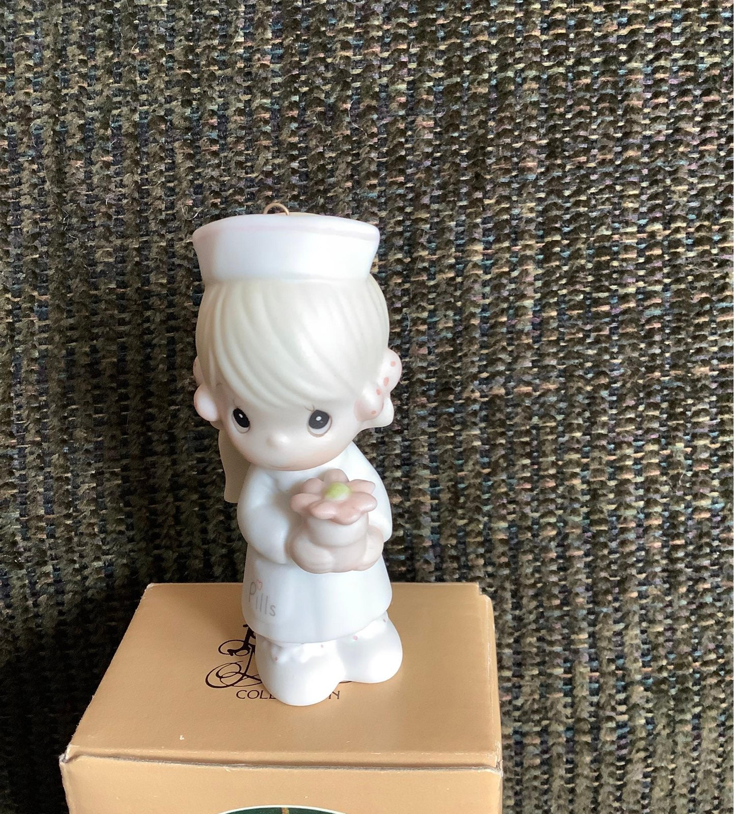 RARE Vintage Precious Moments Nurse Ornament