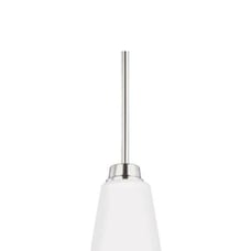Sea Gull Lighting Kerrville 1-Light Brushed Nickel Mini Pendant, There Is A Brok