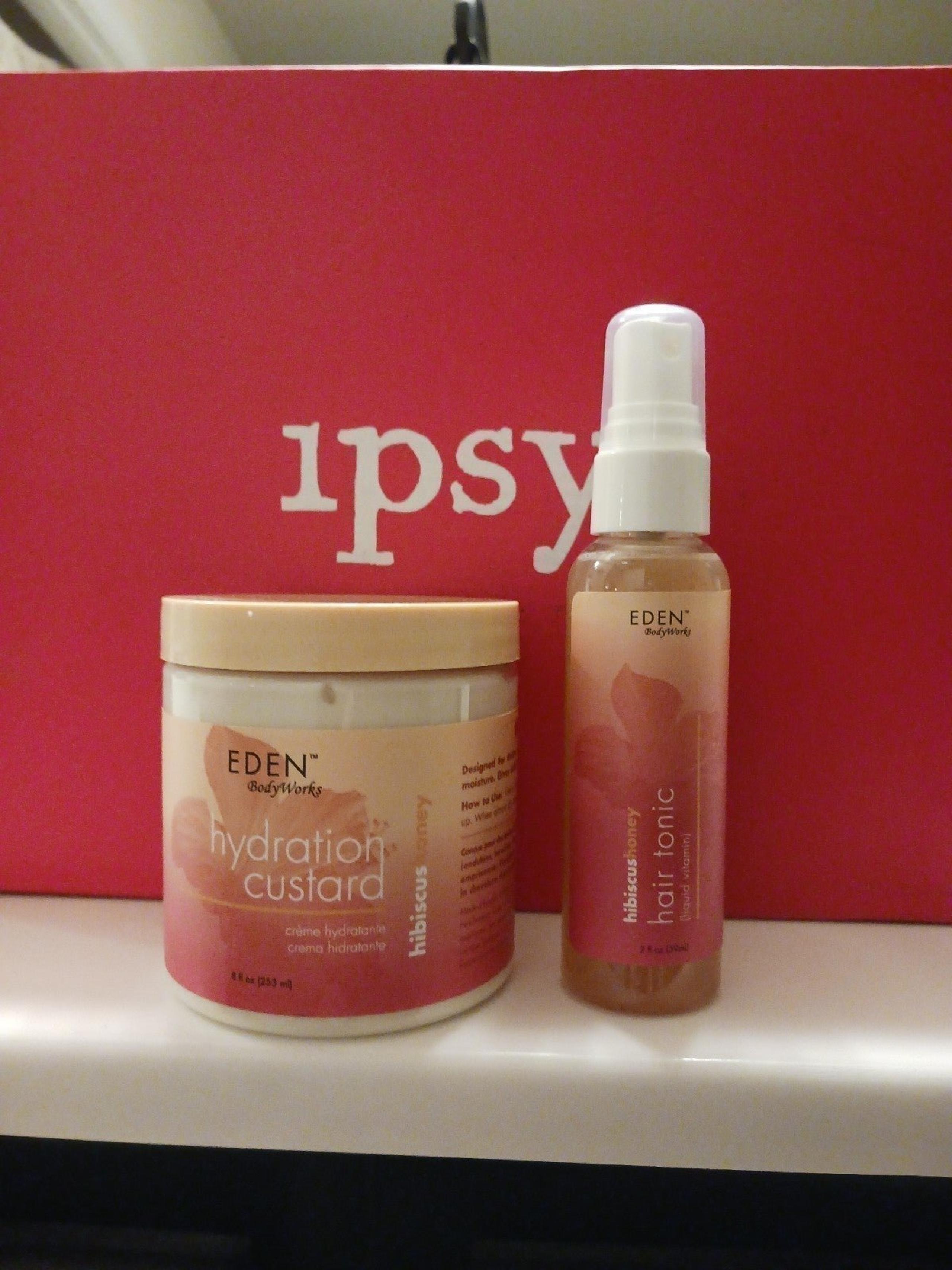 Eden Bodyworks Hair care set, Hydration custard, Hair Tonic