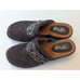 Euro Soft by Soft Britta Brown Lattice Detail Suede Leather Clogs Slip-on Sz 6.5