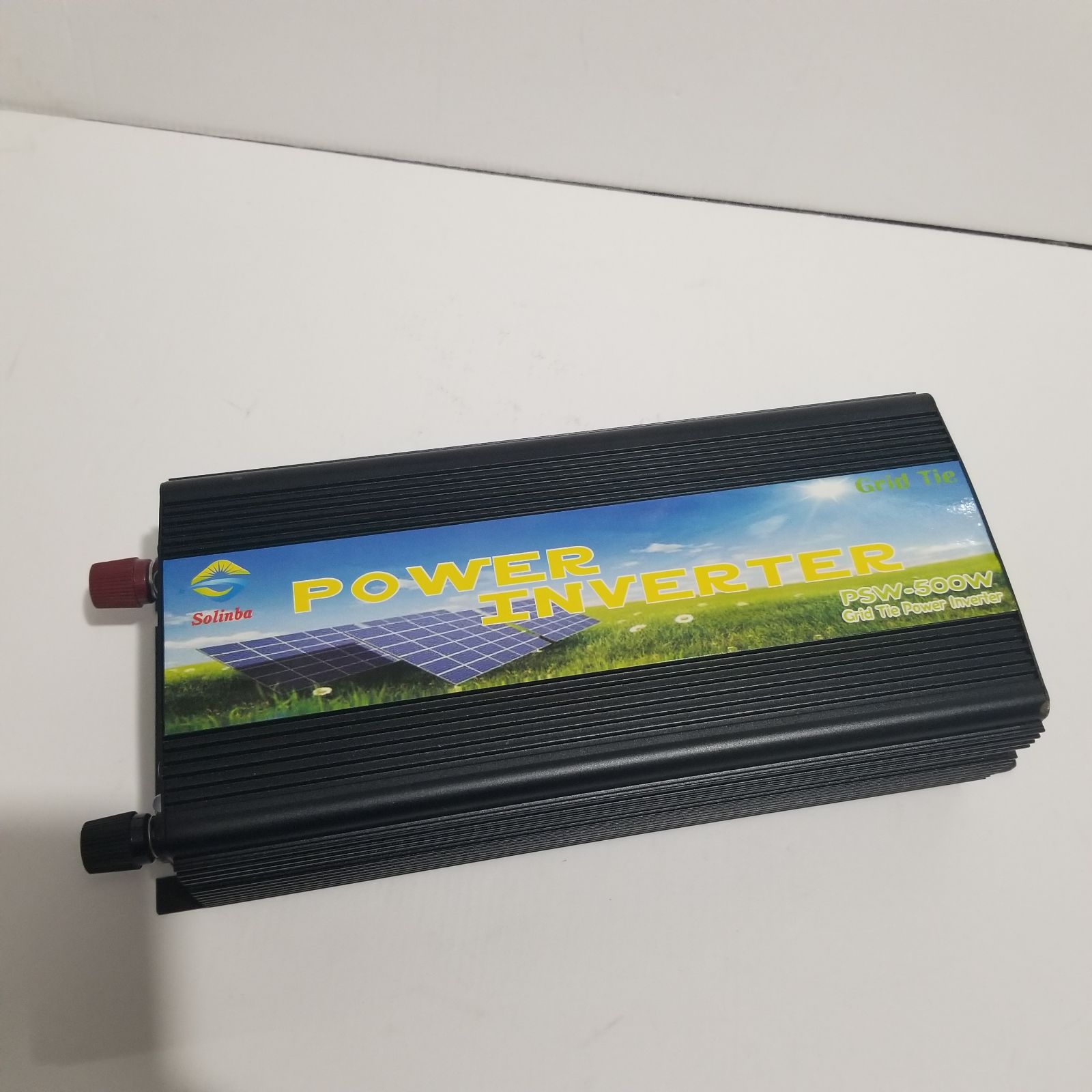 Solinba on Grid Solar Inverter 500w DC22-56v to AC90-130v for 24v Solar System USA Plug Solinba on Grid Solar Inverter 500w DC22-56v to AC90-130v for 24v Solar System USA Plug