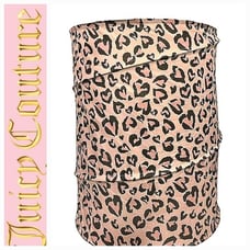 Juicy Couture Home Pink Leopord Print Pop Up Hamper