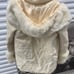 Women's Faux fur coat Cream