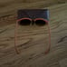 Ray-Ban CLUBROUND WOOD FRAME Matte Light Bronze LENSES Copper