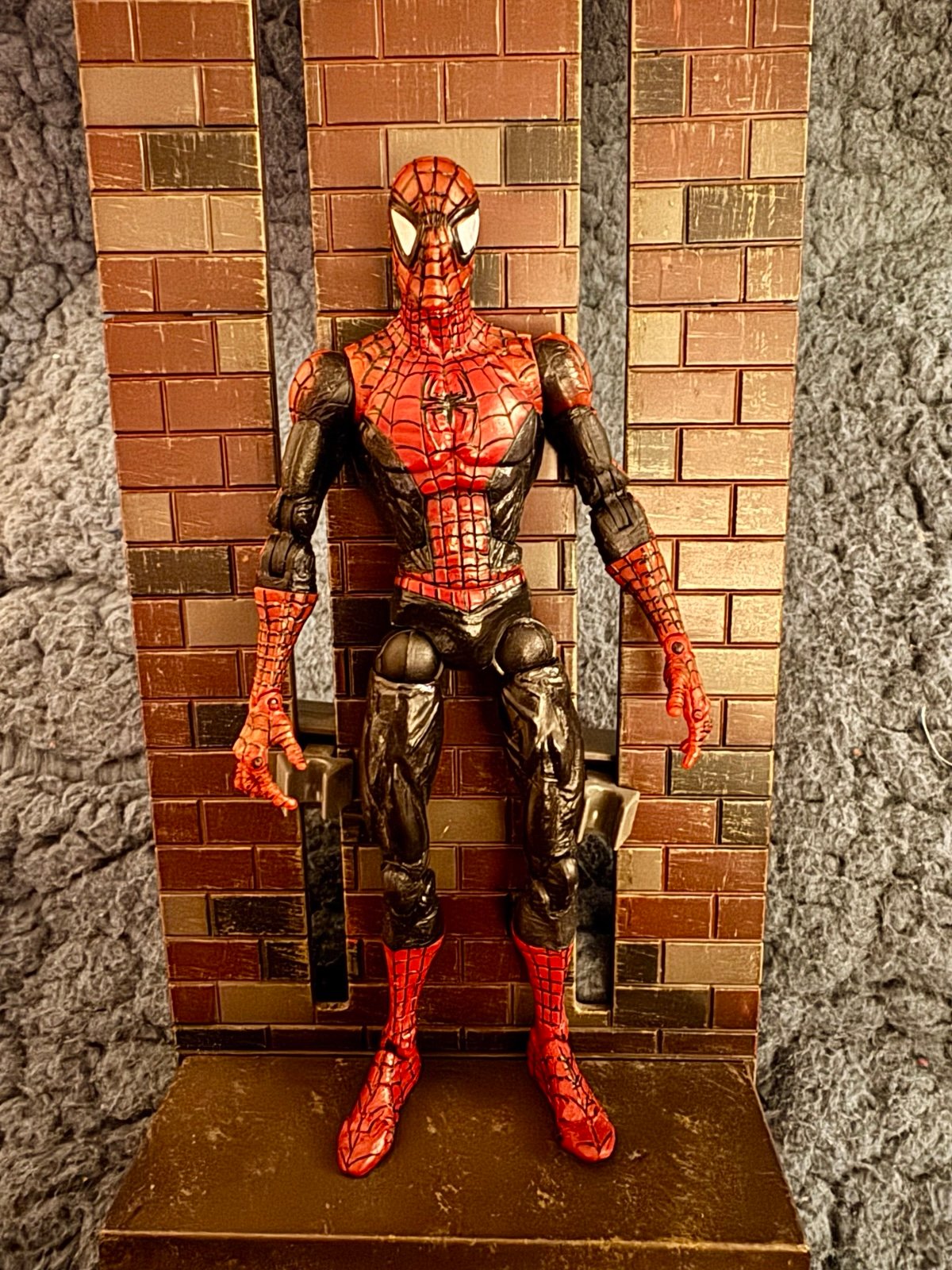 Marvel Legends McFarlane Spider-Man super pose able wall crawling