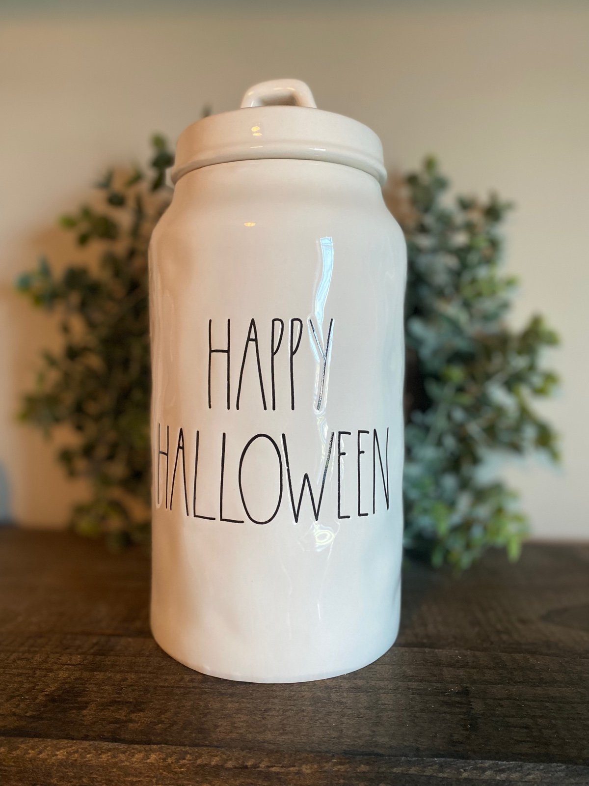 Rae Dunn OG Happy Halloween Canister