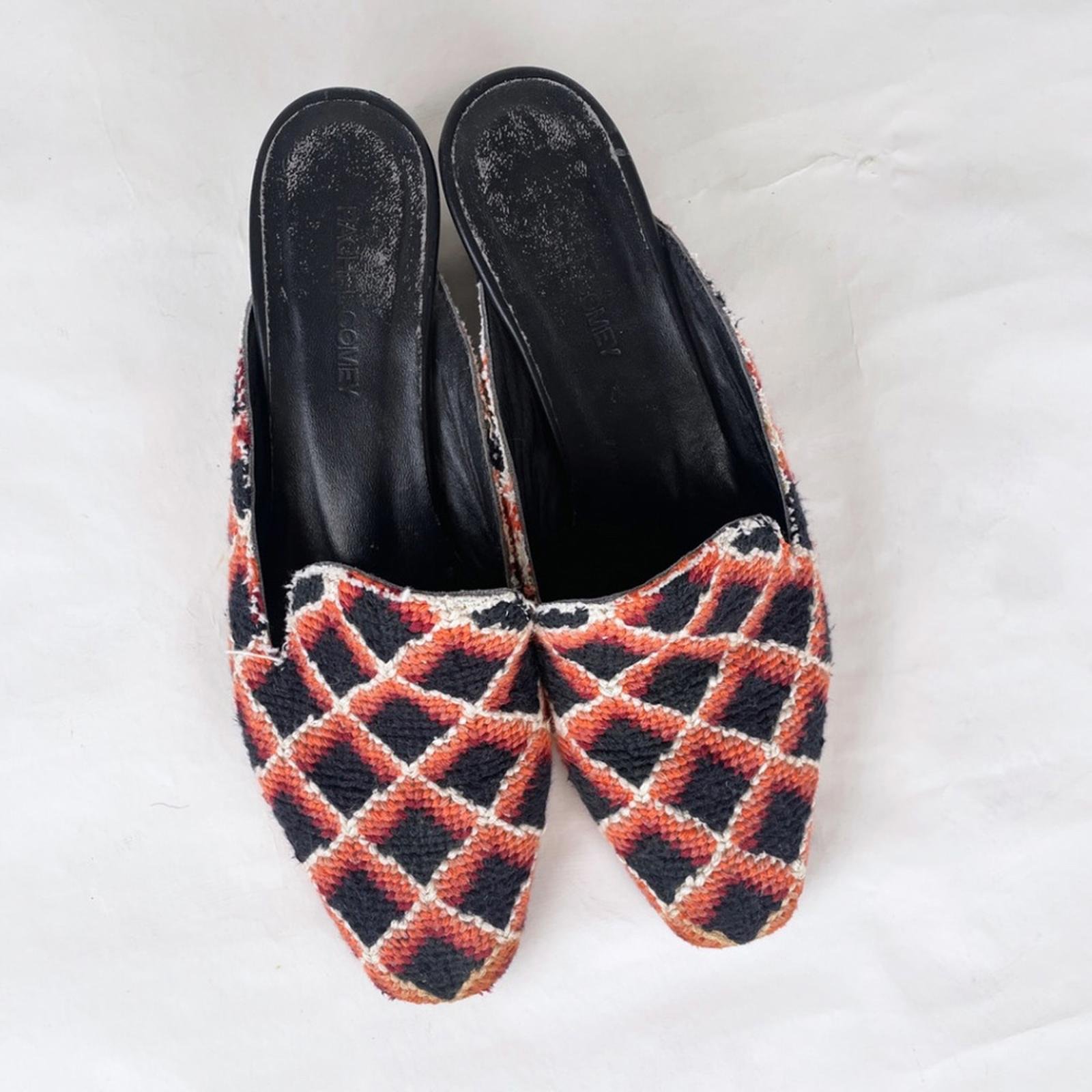 Rachel Comey Needlepoint Wald Wedge Mule Shoe Size 6