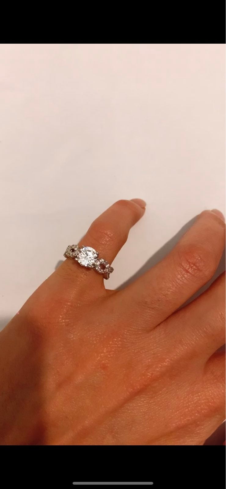 2ct diamond wedding Ring size 5