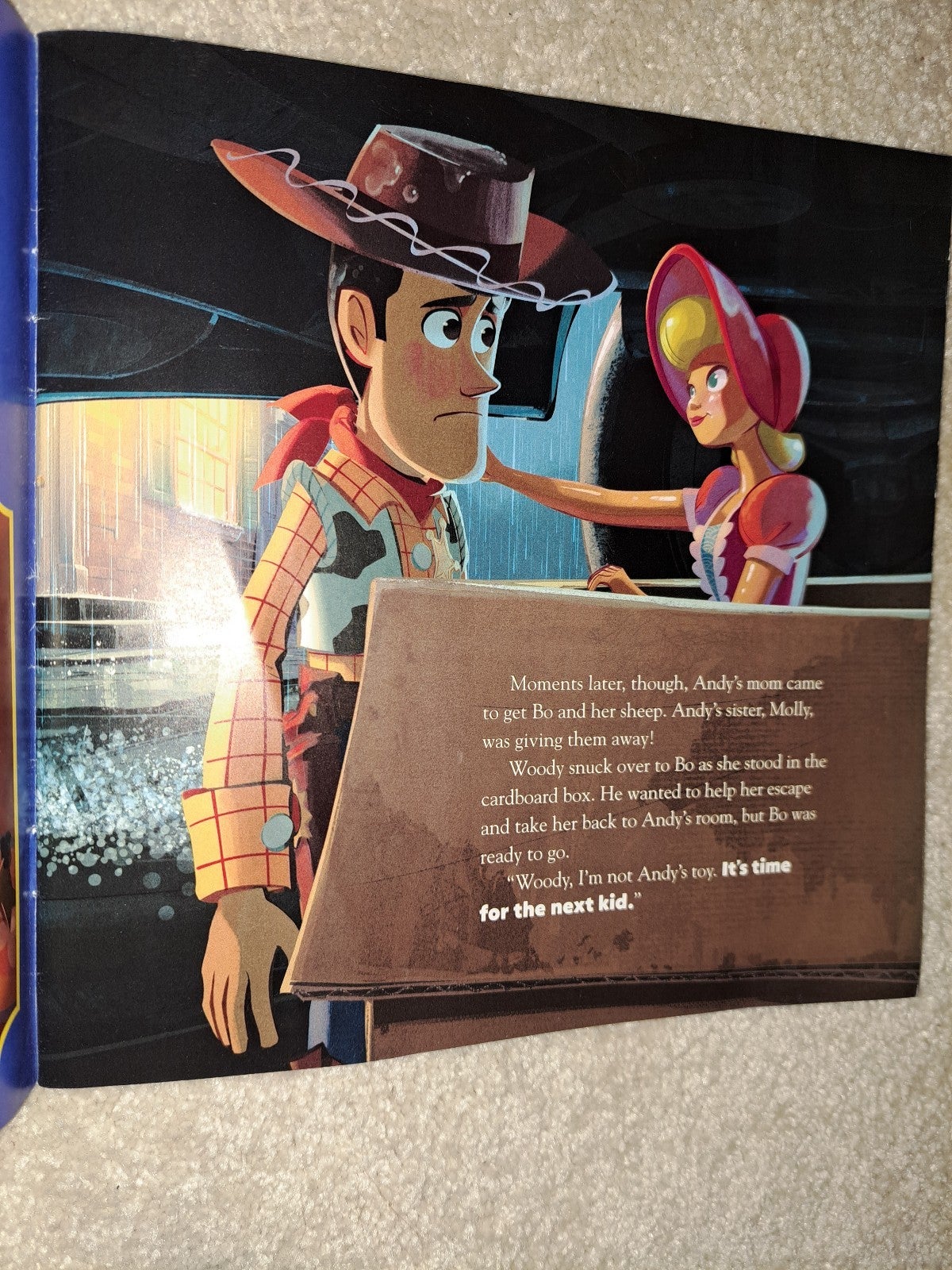 Disney Toy Story 4 Read Along With Cd (NEVER OPENED)!!!!