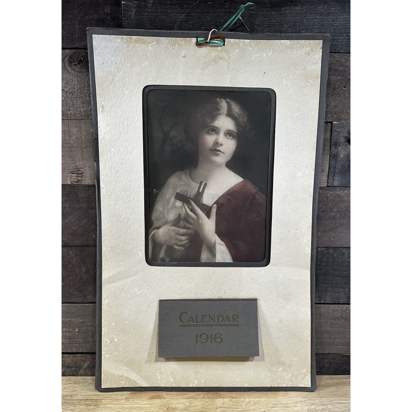 Antique 1916 Calendar By The E. F. Sheridan Co. Philadelphia PA
