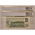 Canada Two (2) 1973 One Dollar Bank Notes Consecutive Ch Unc 63 PPQ PCGS