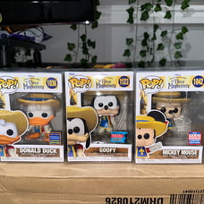 Three Musketeers Funko Pop Lot/Bundle of 3