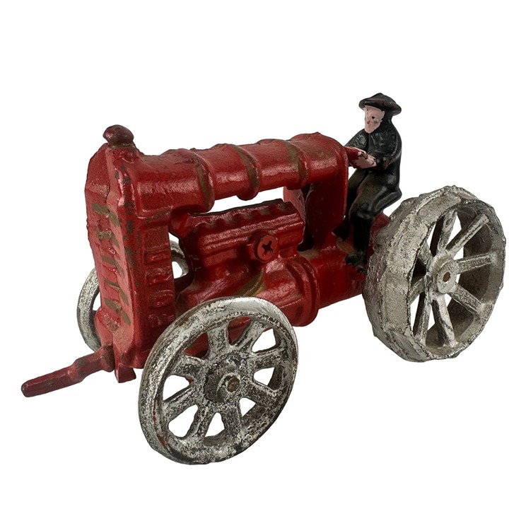 Cast Iron Red Ford Arcade Tractor r0334