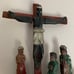 Vintage Mexican Folk Art Santos Jesus Christo