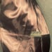 Vintage Faux Fur, Lapel Collar, Longline, Belted Fitted Trench Coat