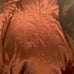 Vintage Faux Fur, Lapel Collar, Longline, Belted Fitted Trench Coat