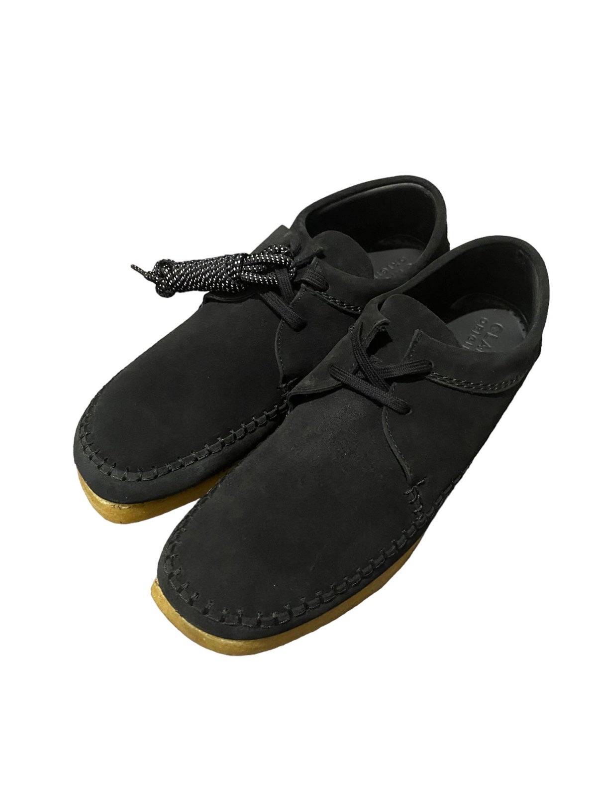 ORIGINAL CLARKS WEAVER BLACK SUEDE SIZE 11